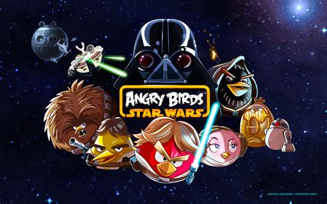 Angry birds space star wars